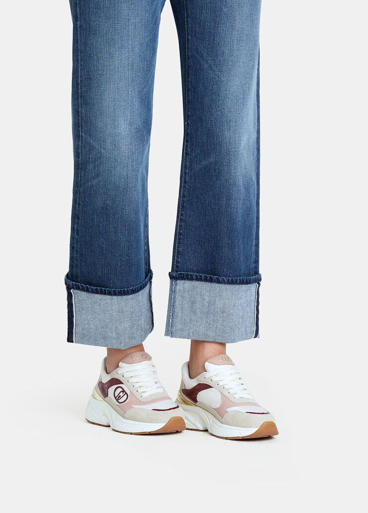 Sneakers in suede and nylon rope Liu Jo - medium Sneakers in suede and nylon rope Liu Jo - medium