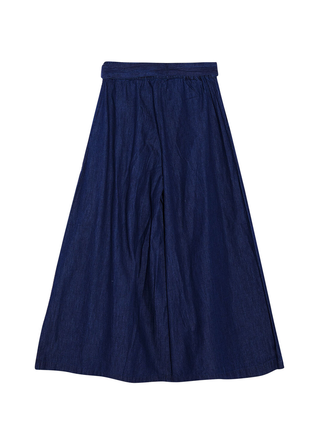 Pantalon palazzo en denim denim bleu fonc&eacute; Liu Jo - large image number 1