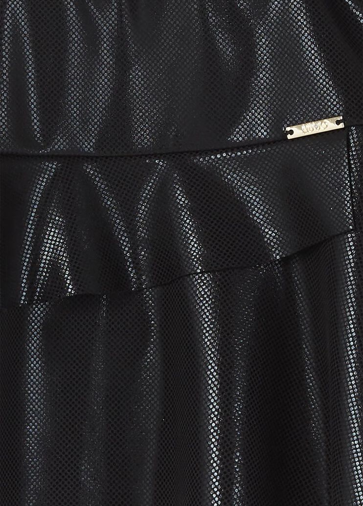 Short skirt with frills Black Liu Jo - large image number 2