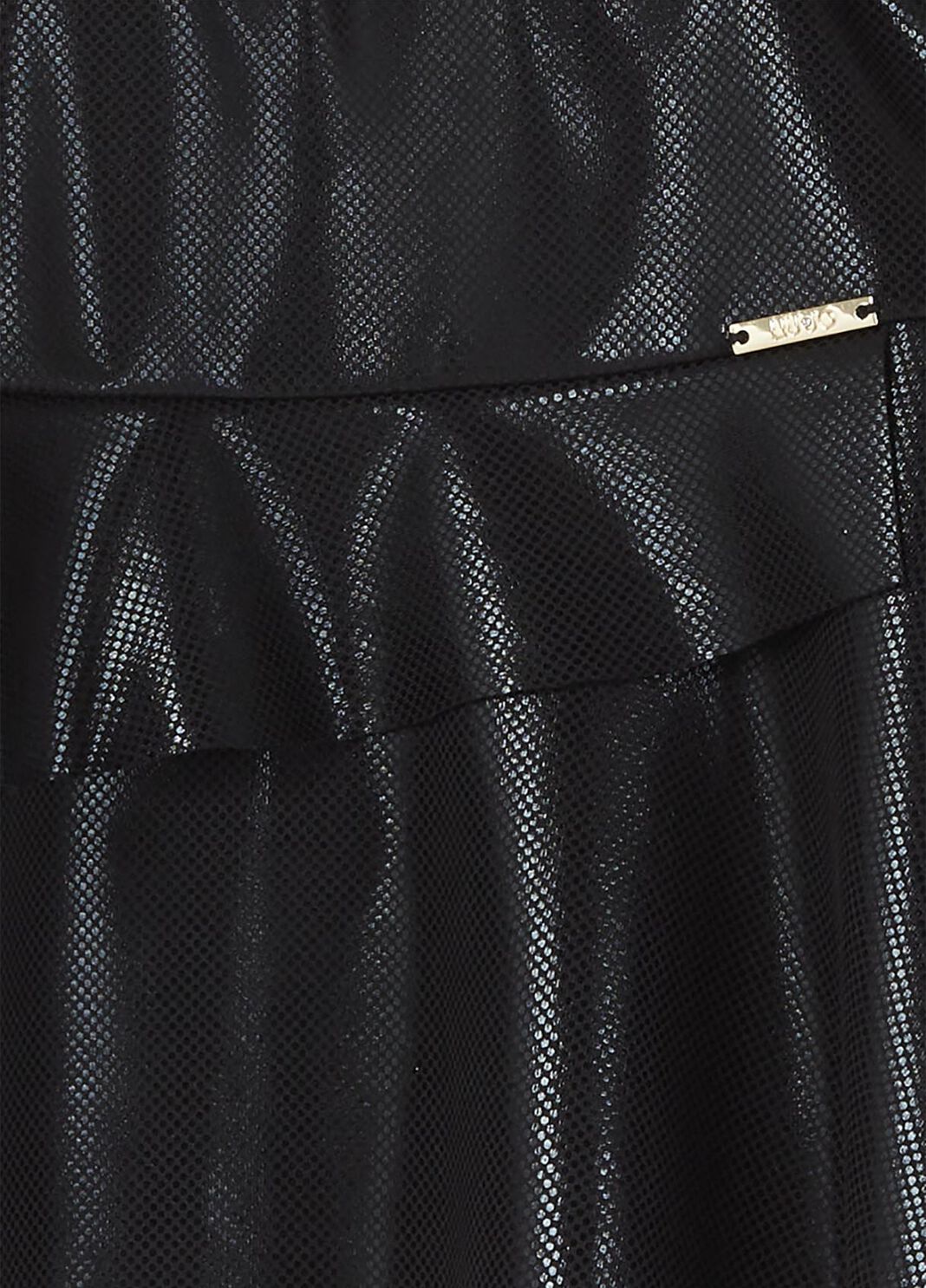 Short skirt with frills Black Liu Jo - large image number 2