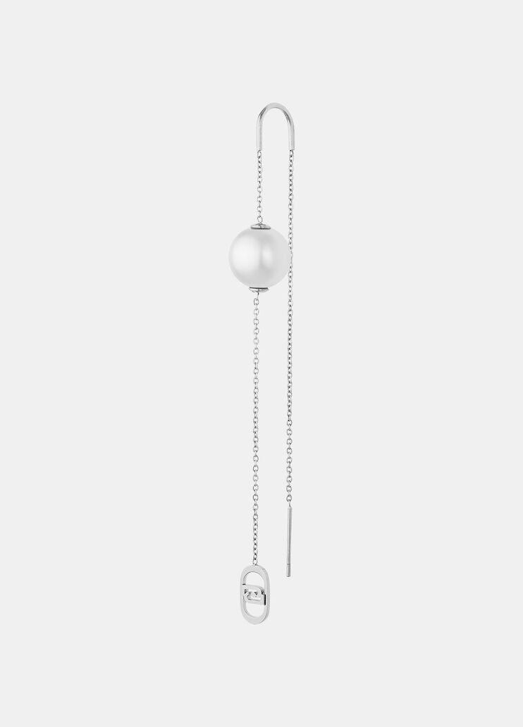 Drop earrings with bead silver Liu Jo - large image number 2 Drop earrings with bead silver Liu Jo - large image number 2