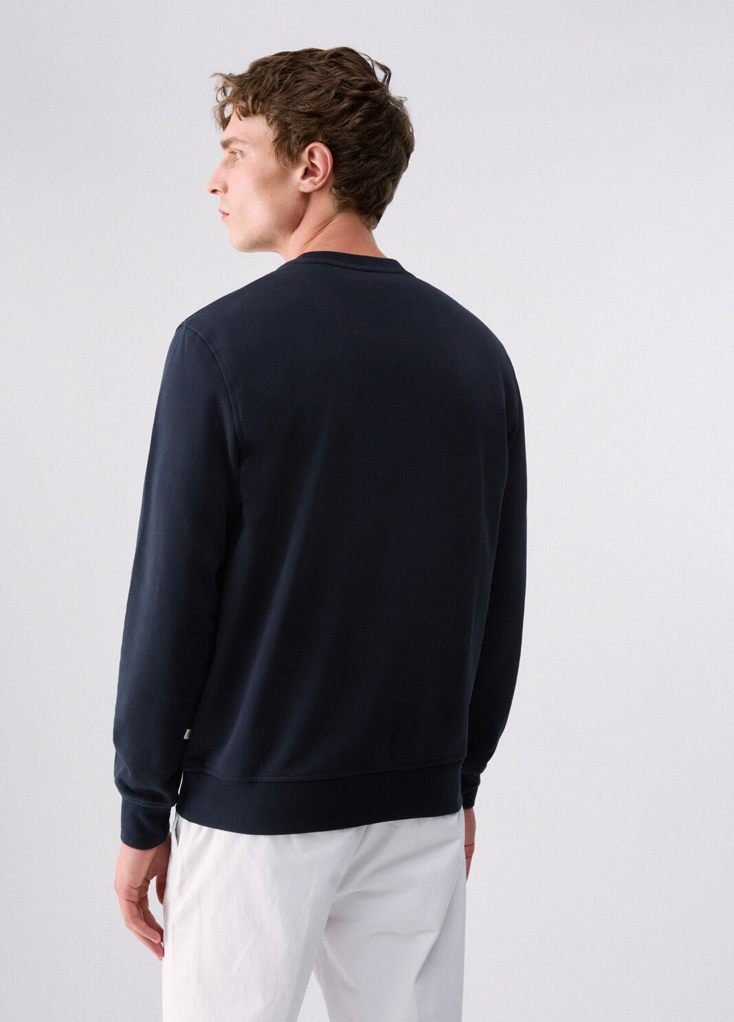 Sweatshirt with Logo dark blue Liu Jo - large image number 1