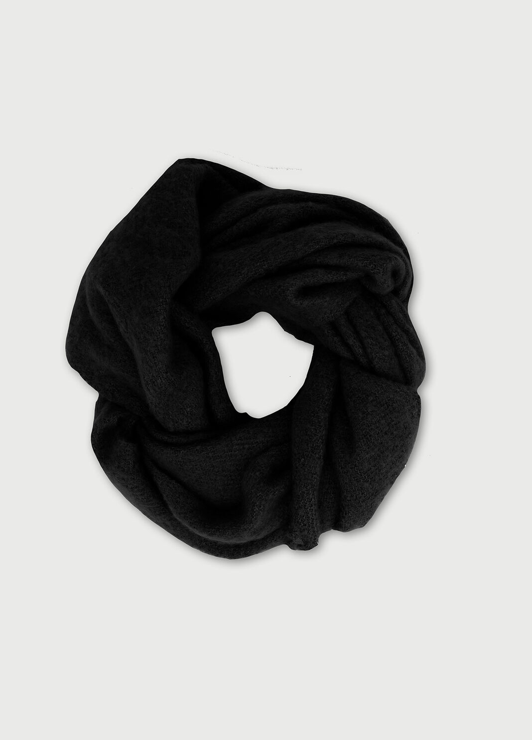 Scarf with fringe Black Liu Jo - large image number 2