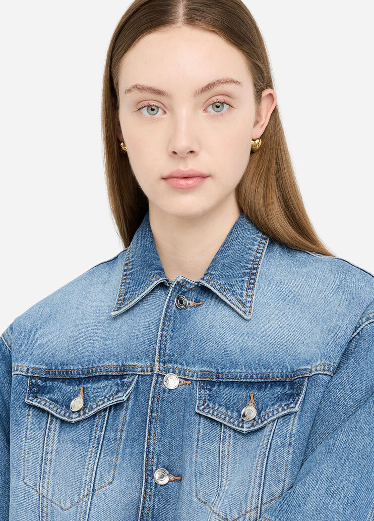 Jacke aus Denim Denimblau Liu Jo - medium