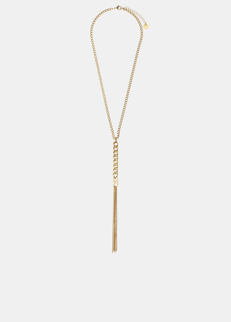 Necklace with metal tassel gold Liu Jo - medium Necklace with metal tassel gold Liu Jo - medium