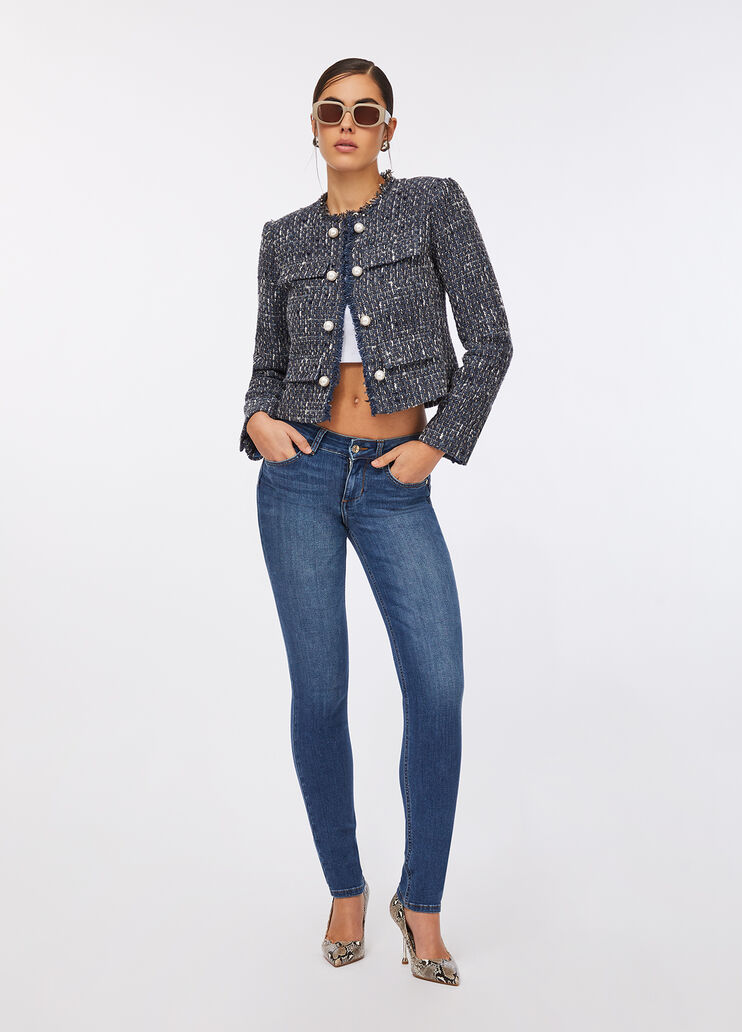 Slim fit jeans blue denim Liu Jo - large image number 5