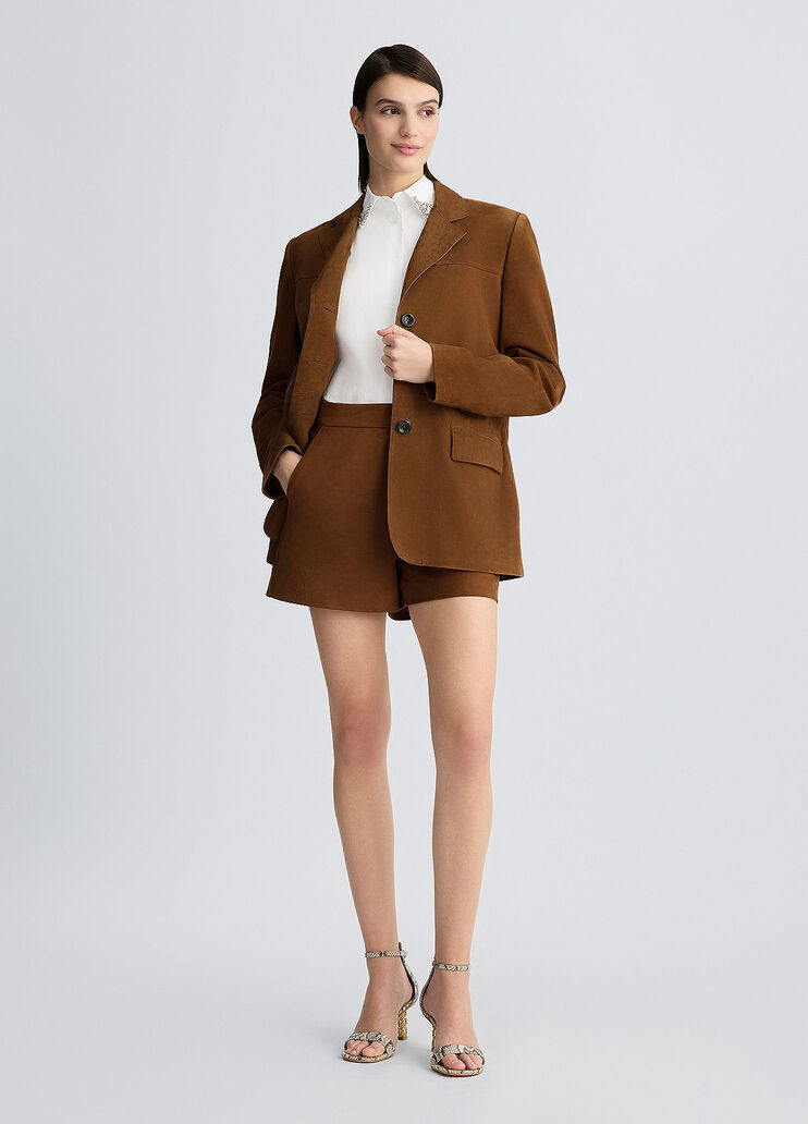 Suede shorts hazelnut Liu Jo - medium Suede shorts hazelnut Liu Jo - medium