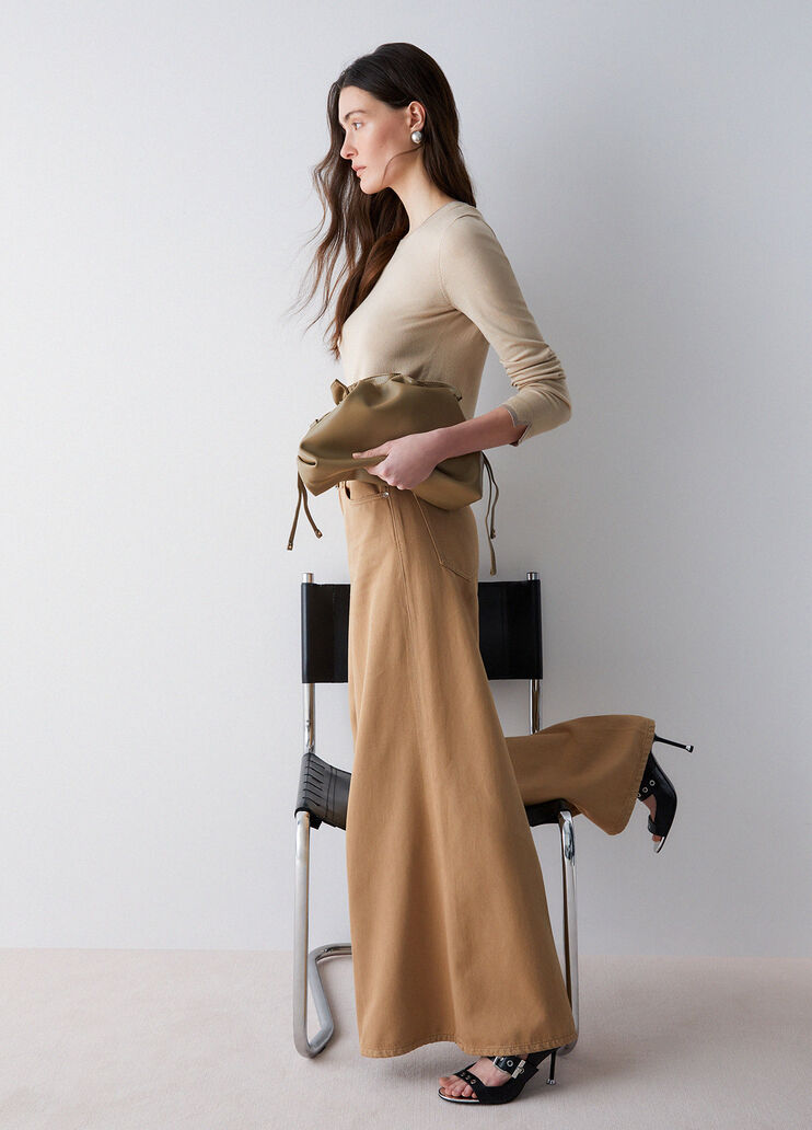 Jersey con aberturas beige Liu Jo - medium