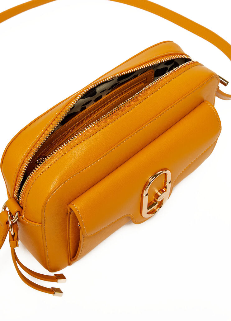 Eco-friendly crossbody bag with charm yellow Liu Jo - large image number 3