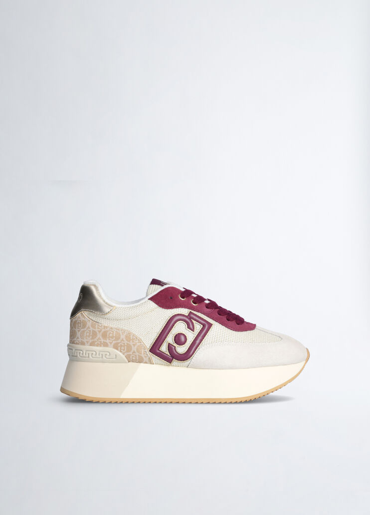 Brighty mesh monogram sneakers red Liu Jo - medium Brighty mesh monogram sneakers red Liu Jo - medium