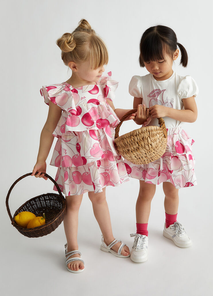 Printed cotton dress pink Liu Jo - medium