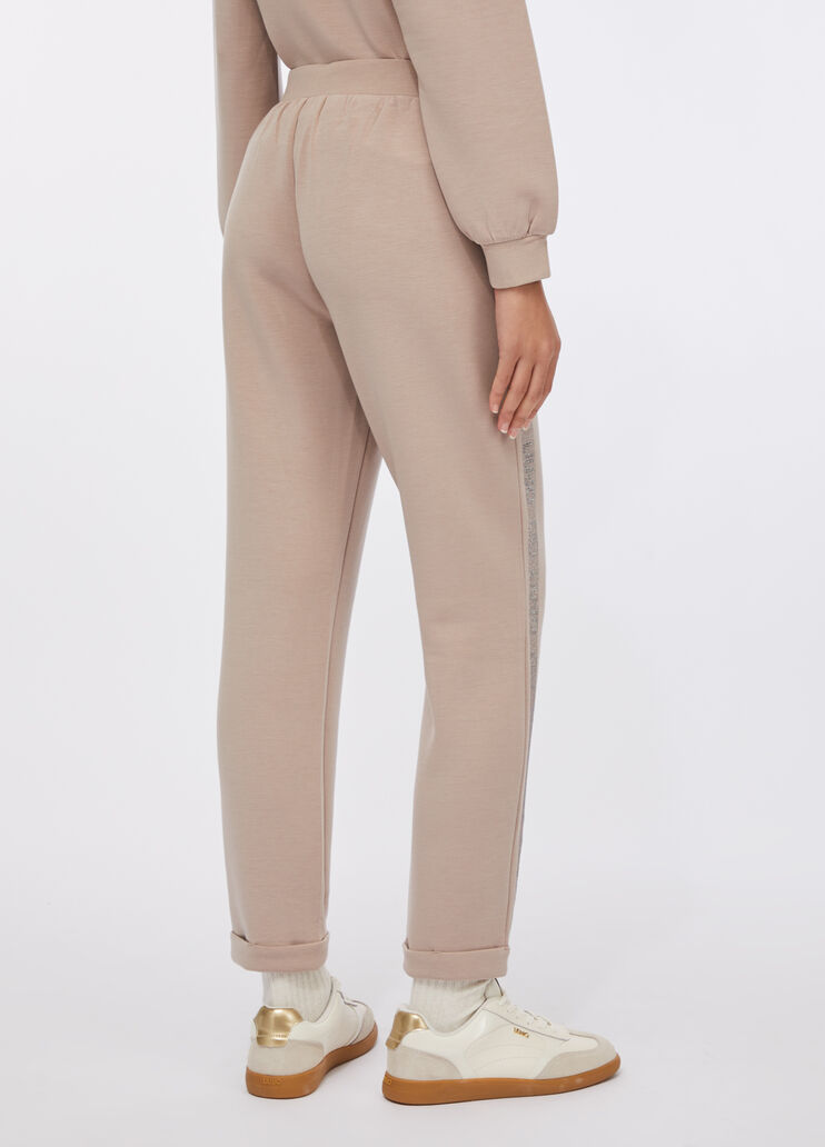 Jogginghose aus Scuba Champagner Liu Jo - large image number 1