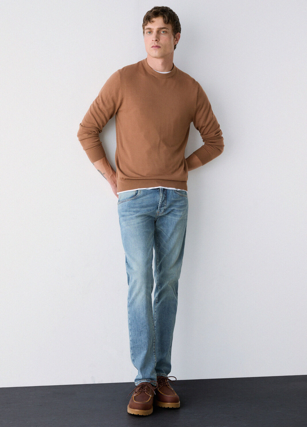 Merino Wool Sweater beige Liu Jo - large image number 3