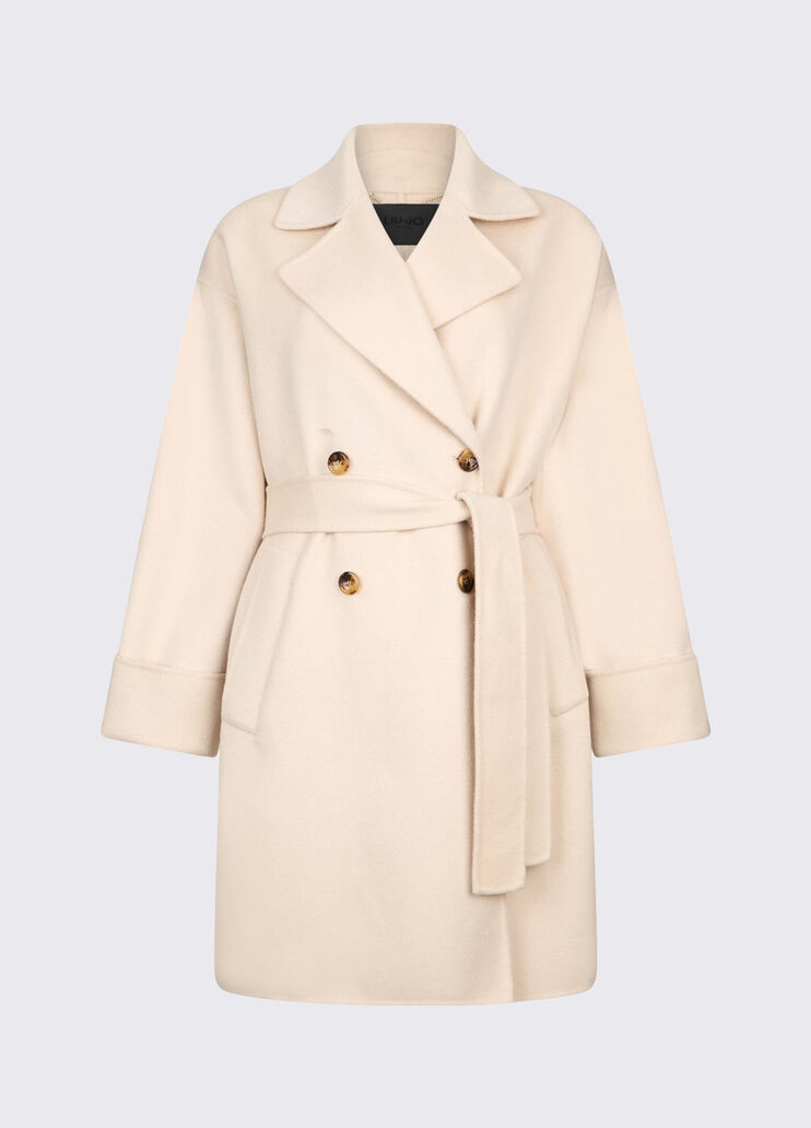 Wool coat white Liu Jo - medium