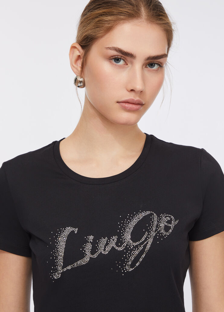 T-Shirt Liu Jo Better Schwarz Liu Jo - large image number 3
