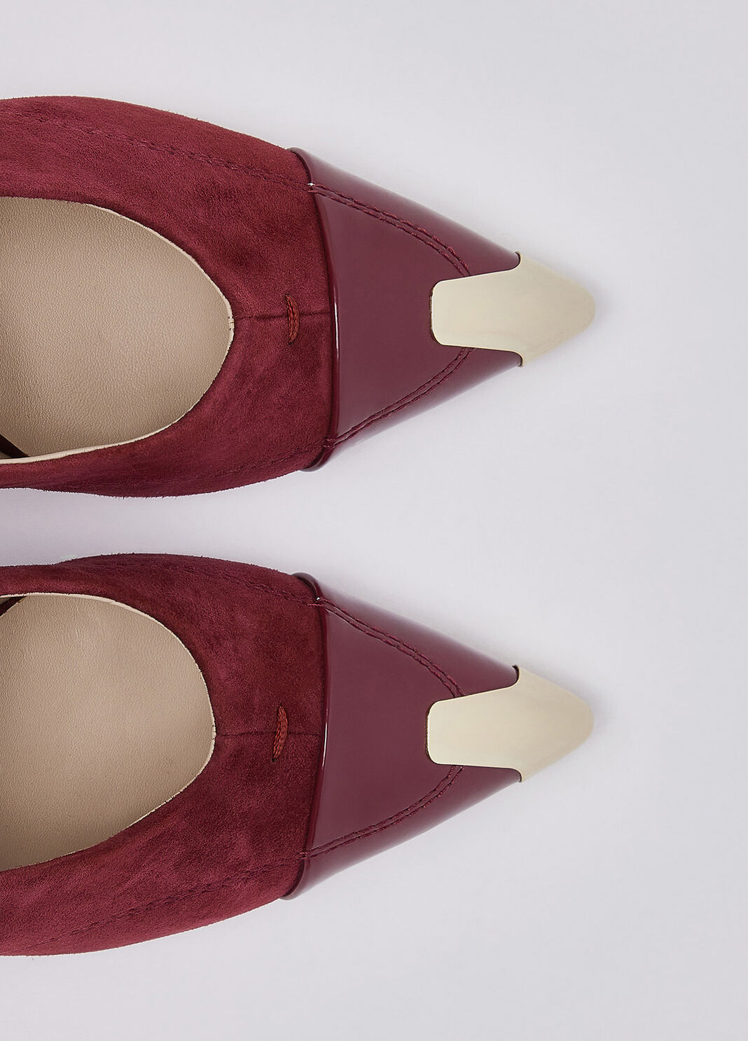 Metallic Toe Cap Pumps cherry red Liu Jo - large image number 5