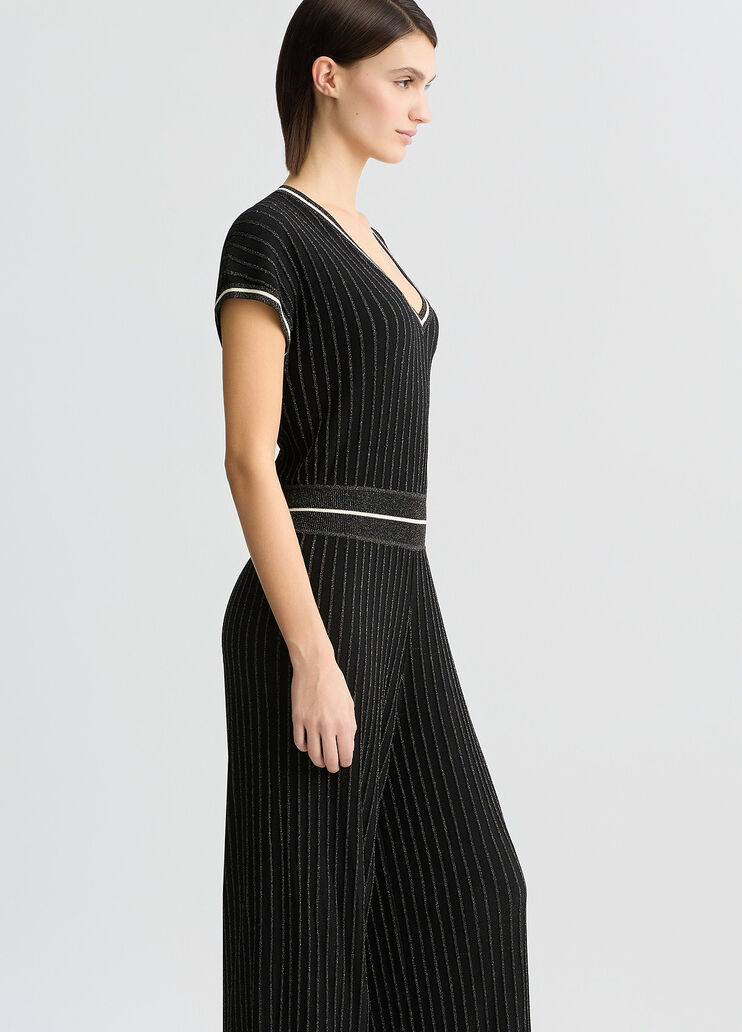 Lurex® knit jumpsuit black Liu Jo - medium Lurex® knit jumpsuit black Liu Jo - medium