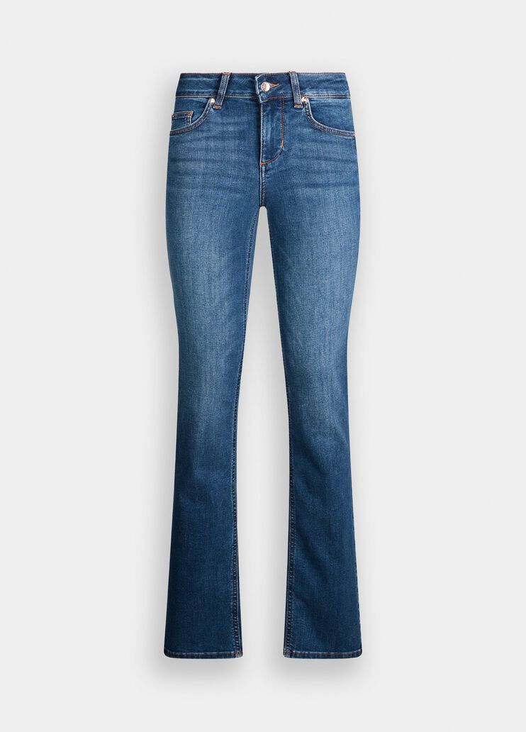 Slim fit jeans blue denim Liu Jo - large image number 6 Slim fit jeans blue denim Liu Jo - large image number 6