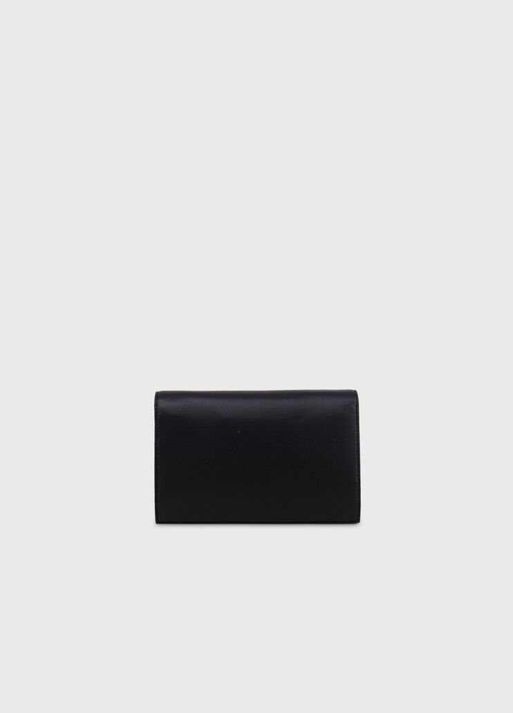 Clutch bag with logo Black Liu Jo - large image number 3