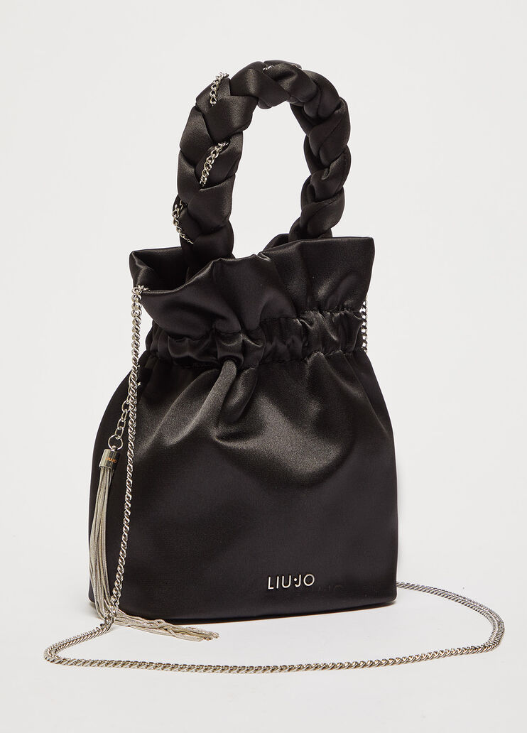 Secchiello in raso nero Liu Jo - large image number 2 Secchiello in raso nero Liu Jo - large image number 2