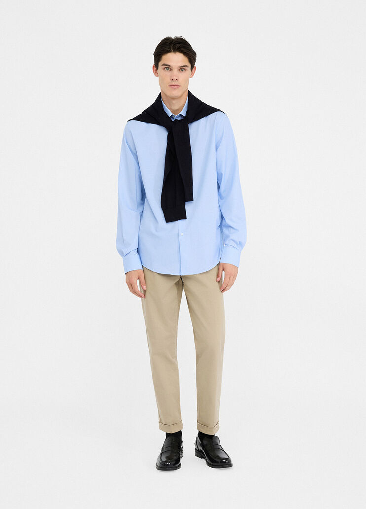 Normal geschnittenes Hemd Azurblau Liu Jo - medium