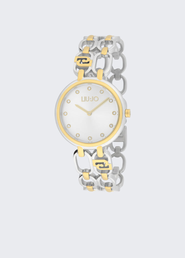 Two-tone steel watch gold and silver Liu Jo - medium Two-tone steel watch gold and silver Liu Jo - medium