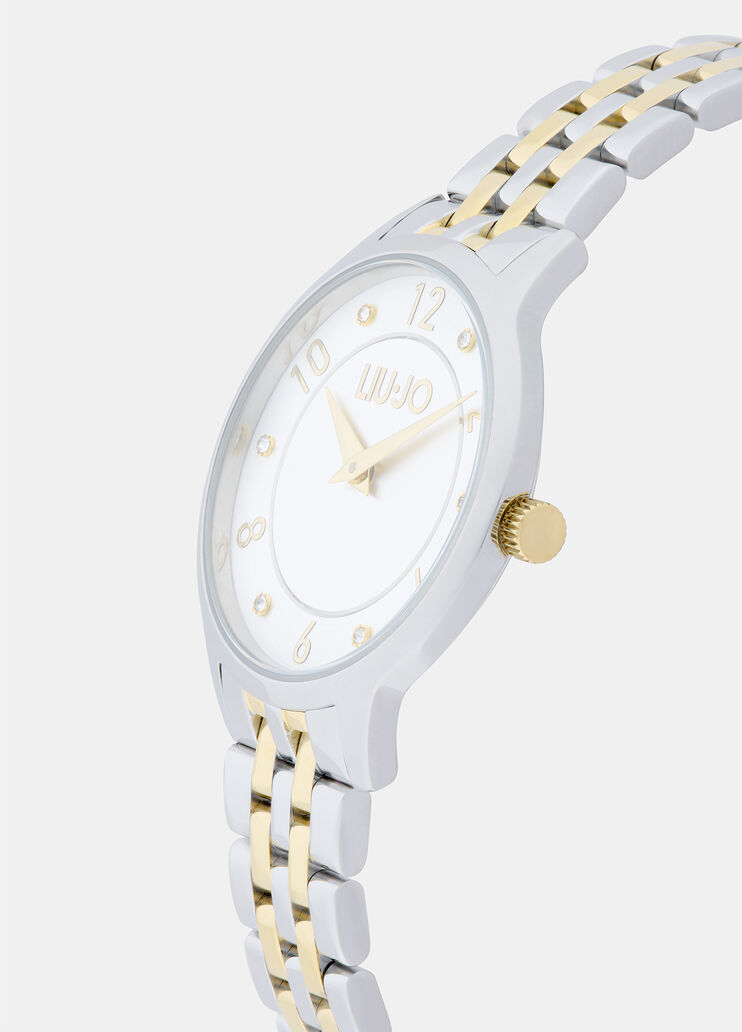 Steel watch silver/gold Liu Jo - medium Steel watch silver/gold Liu Jo - medium