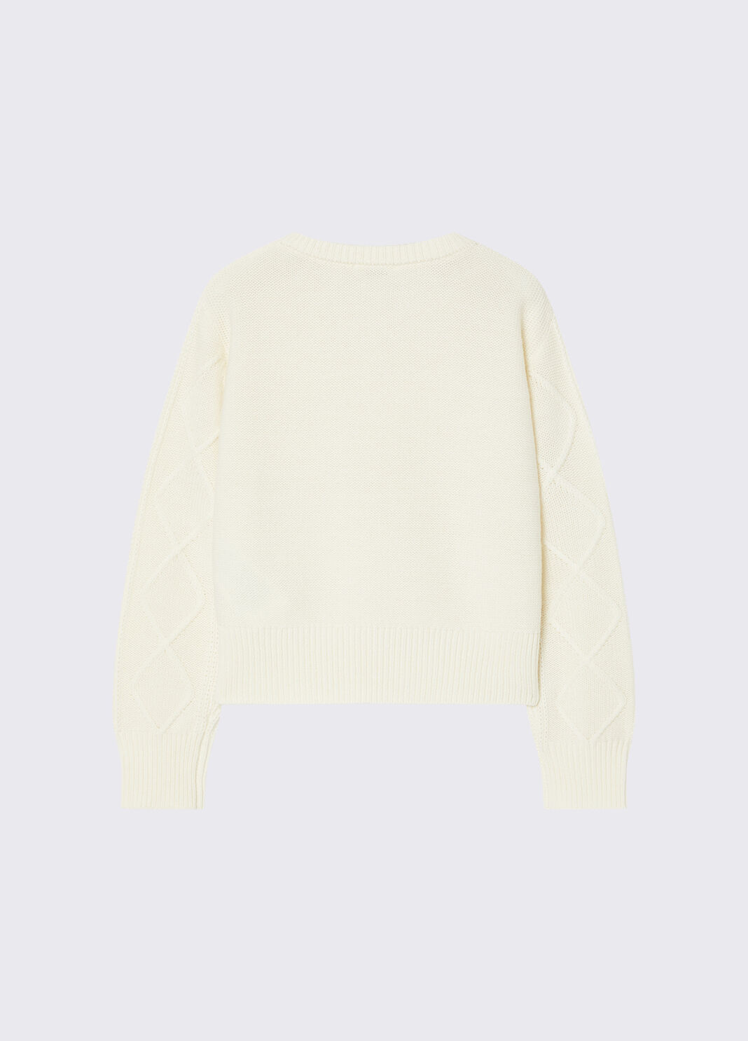 Wool Sweater with Sequins white Liu Jo - large image number 3