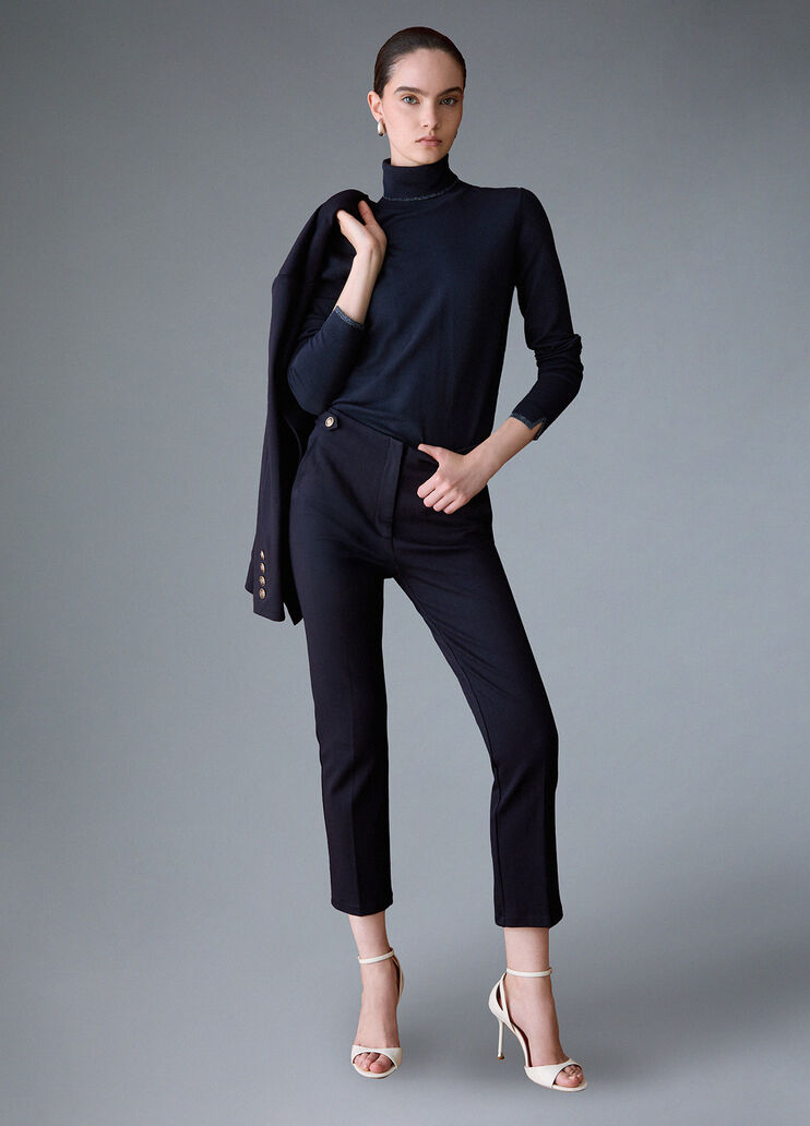 Cigarette Pants dark blue Liu Jo - medium