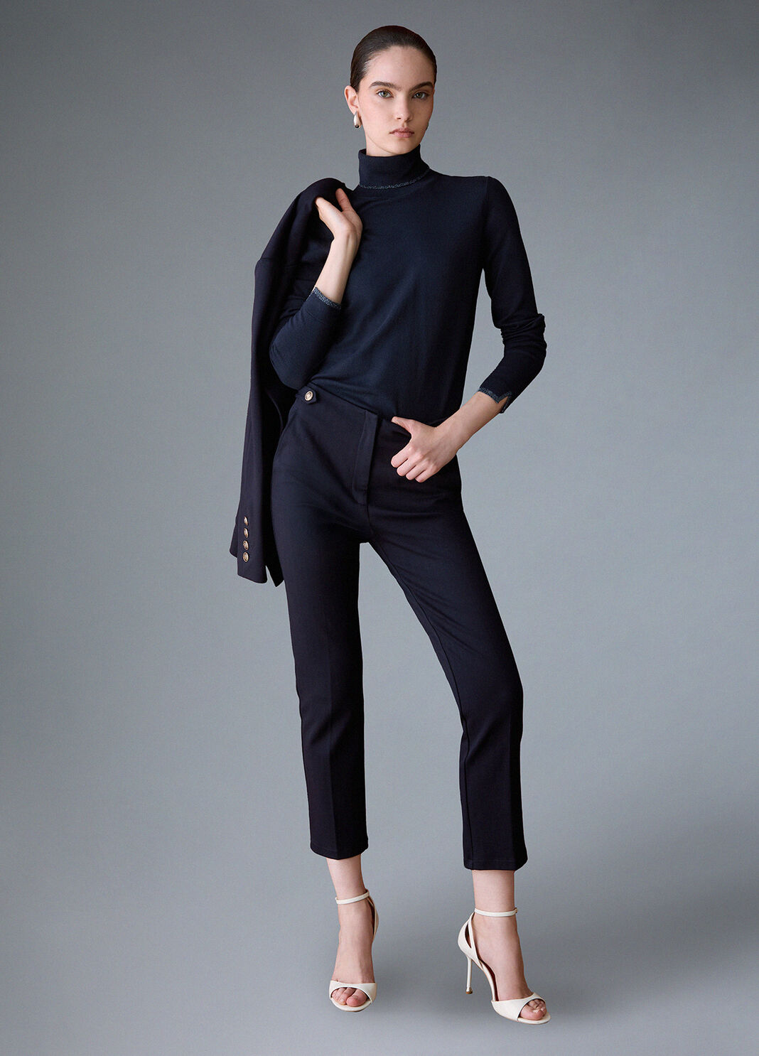 Cigarette Pants dark blue Liu Jo - large image number 2