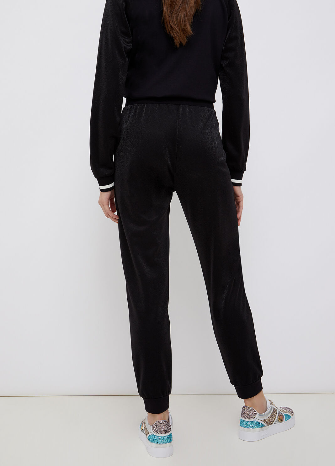 Pantalone joggers  nero Liu Jo - large image number 1