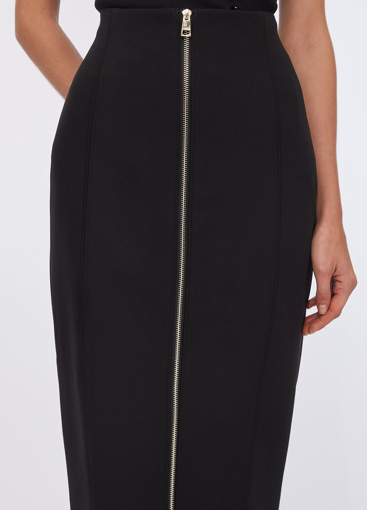 Long skirt with zip black Liu Jo - large image number 3