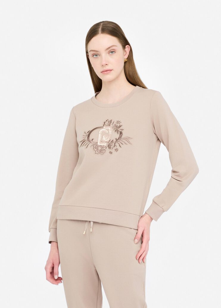 Liu Jo Better sweatshirt champagne Liu Jo - medium Liu Jo Better sweatshirt champagne Liu Jo - medium
