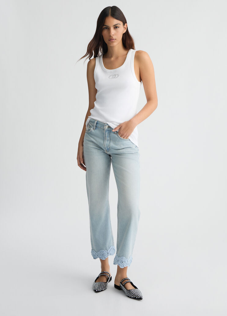 Straight-leg jeans Blue denim Liu Jo - medium Straight-leg jeans Blue denim Liu Jo - medium