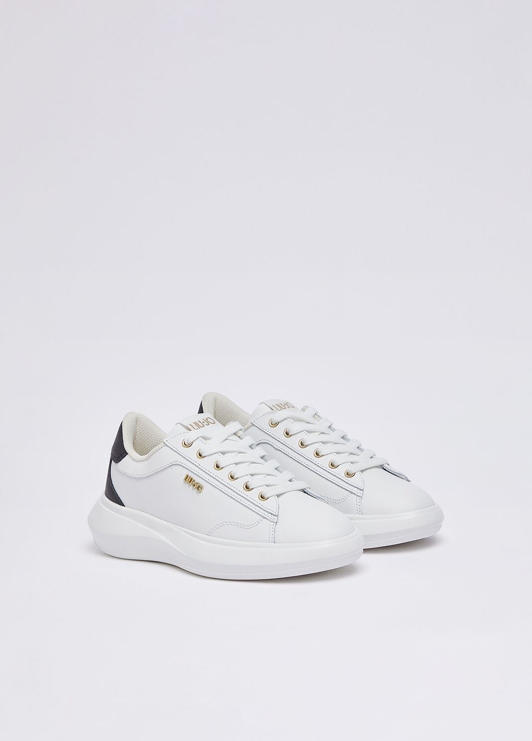 Sneakers en cuir blanc Liu Jo - large image number 1