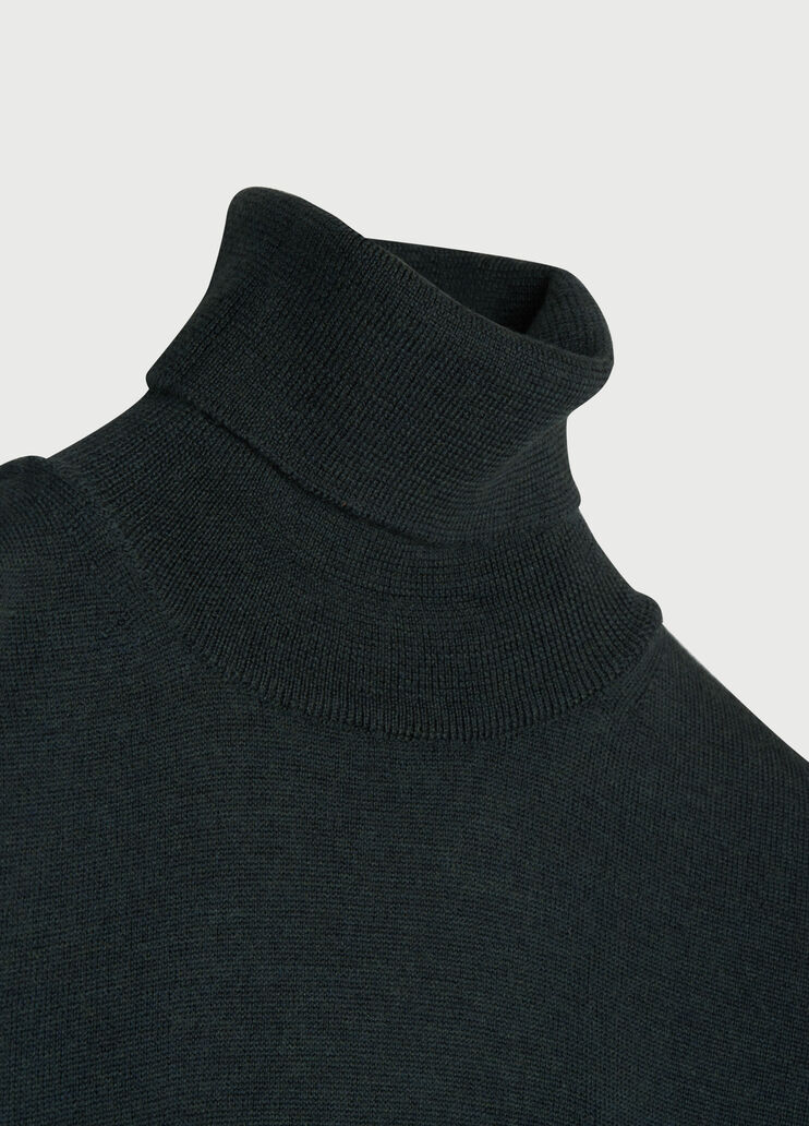Woollen turtleneck Dark green Liu Jo - large image number 2 Woollen turtleneck Dark green Liu Jo - large image number 2