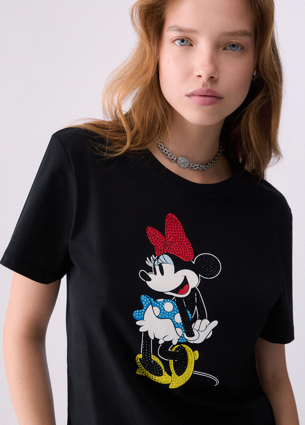 Printed T-shirt black/Minnie Mouse Liu Jo - large image number 4