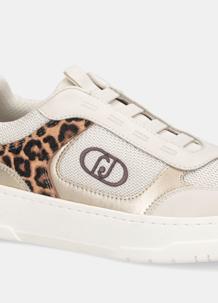 Slip-ons with animal-print detailing white Liu Jo - large image number 6