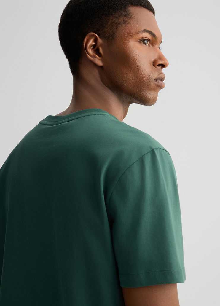 Green T-shirt with logo dark green Liu Jo - large image number 4 Green T-shirt with logo dark green Liu Jo - large image number 4