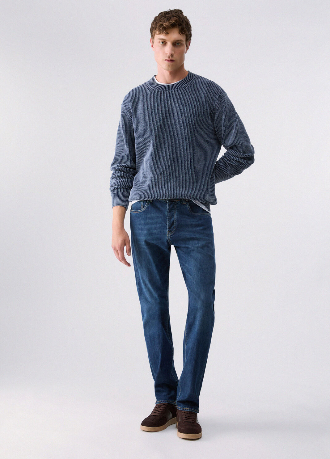 Regular fit jeans blue denim Liu Jo - large image number 4