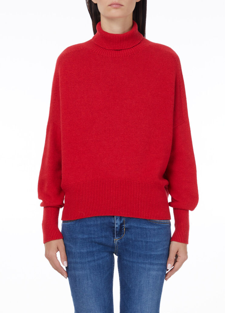 Plain colour turtleneck Red Liu Jo - large image number 0