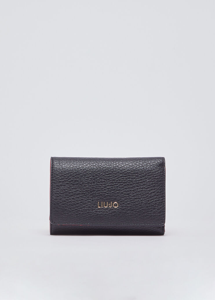 Portefeuille grand format noir Liu Jo - medium