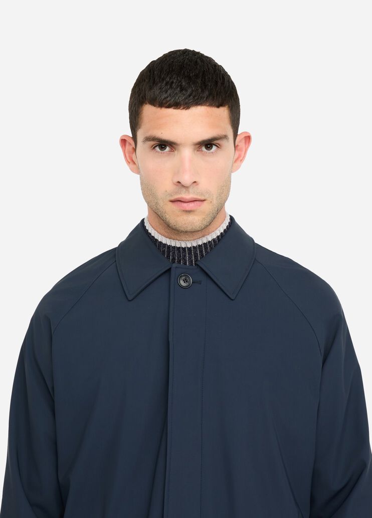 Long Harrington jacket dark blue Liu Jo - large image number 2