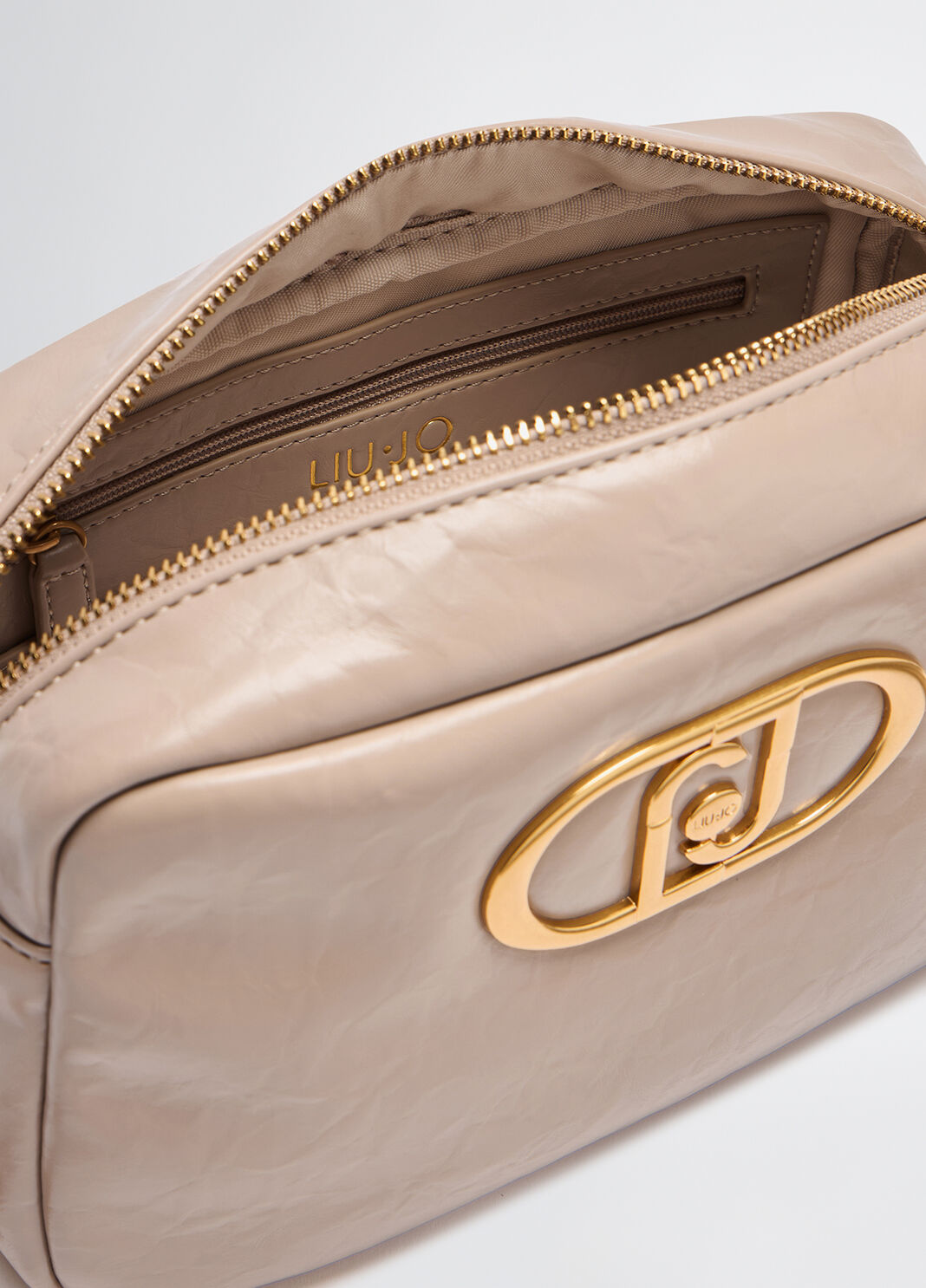 Medium LaPuffy crossbody bag beige Liu Jo - large image number 3