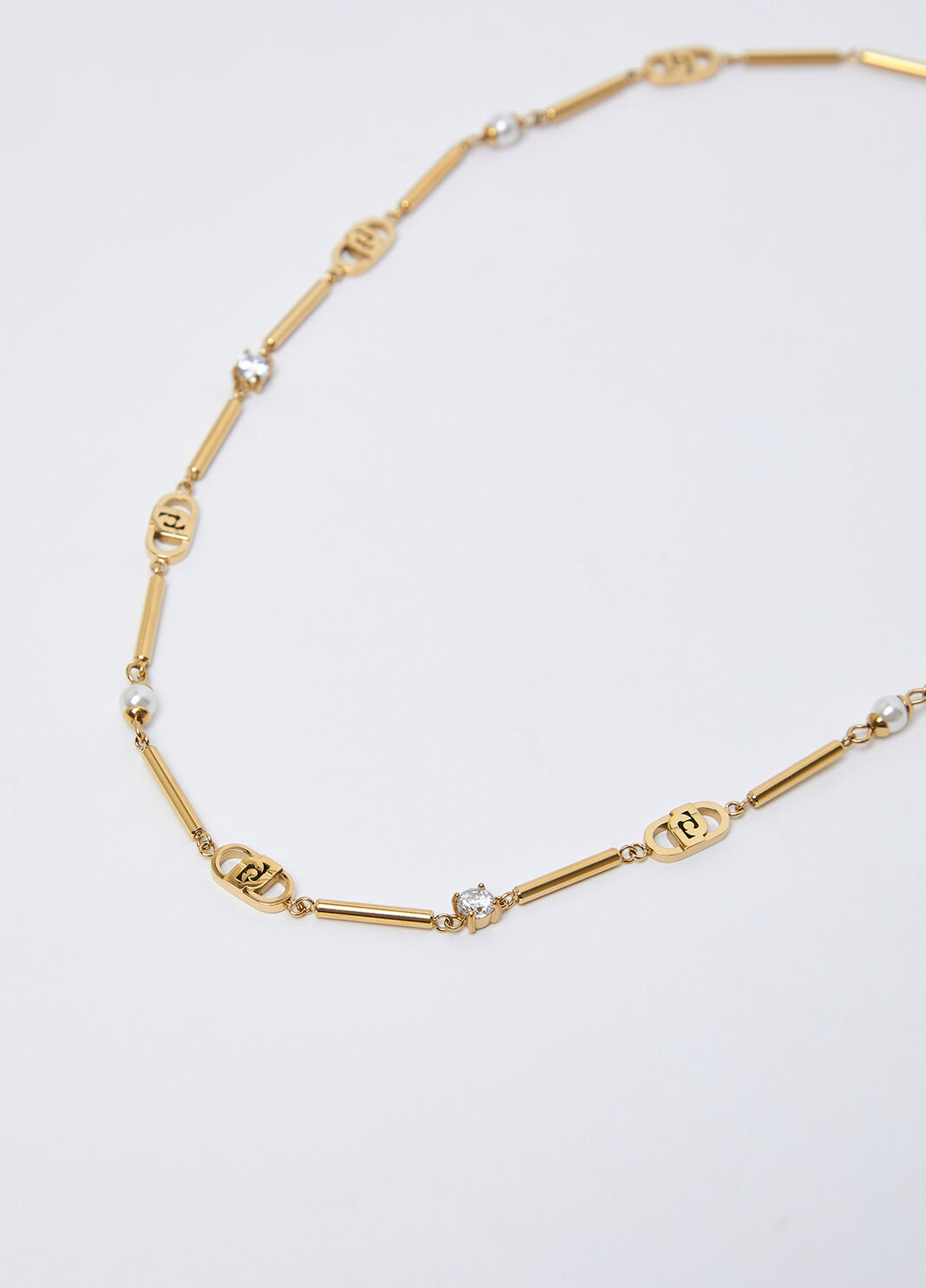 Necklace with Geometric Details gold Liu Jo - large image number 1