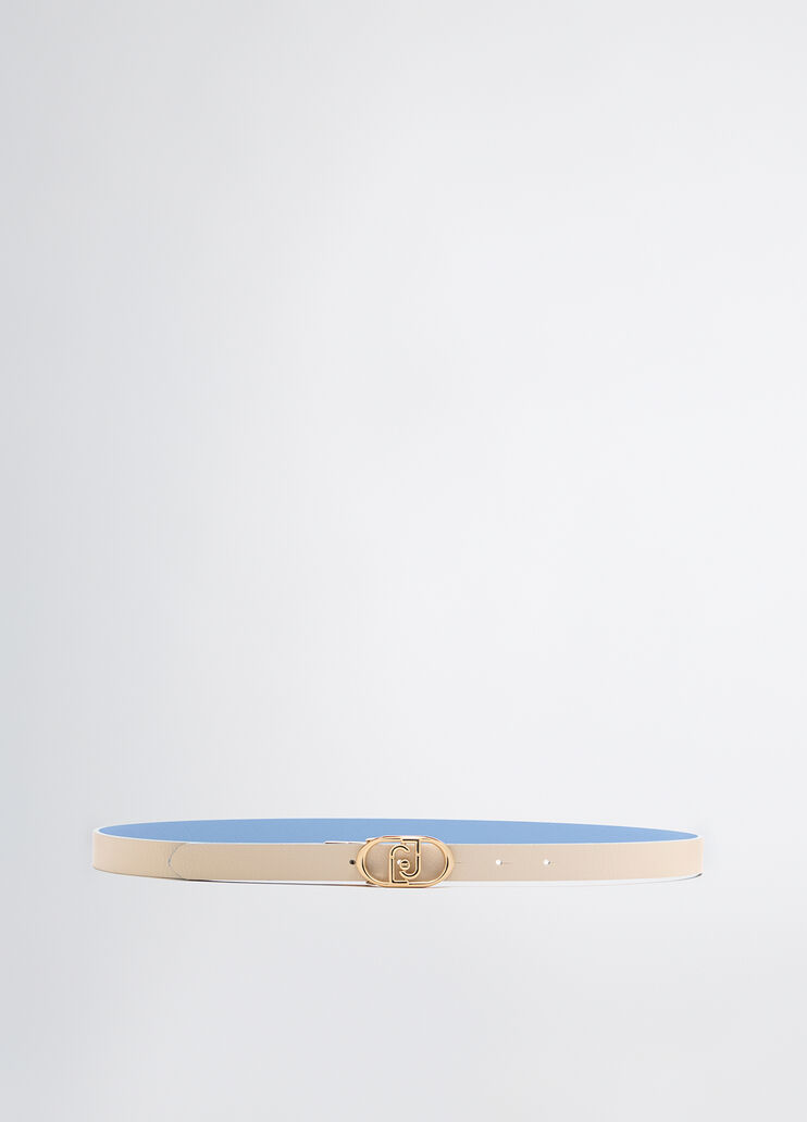 Reversible belt light blue Liu Jo - medium Reversible belt light blue Liu Jo - medium