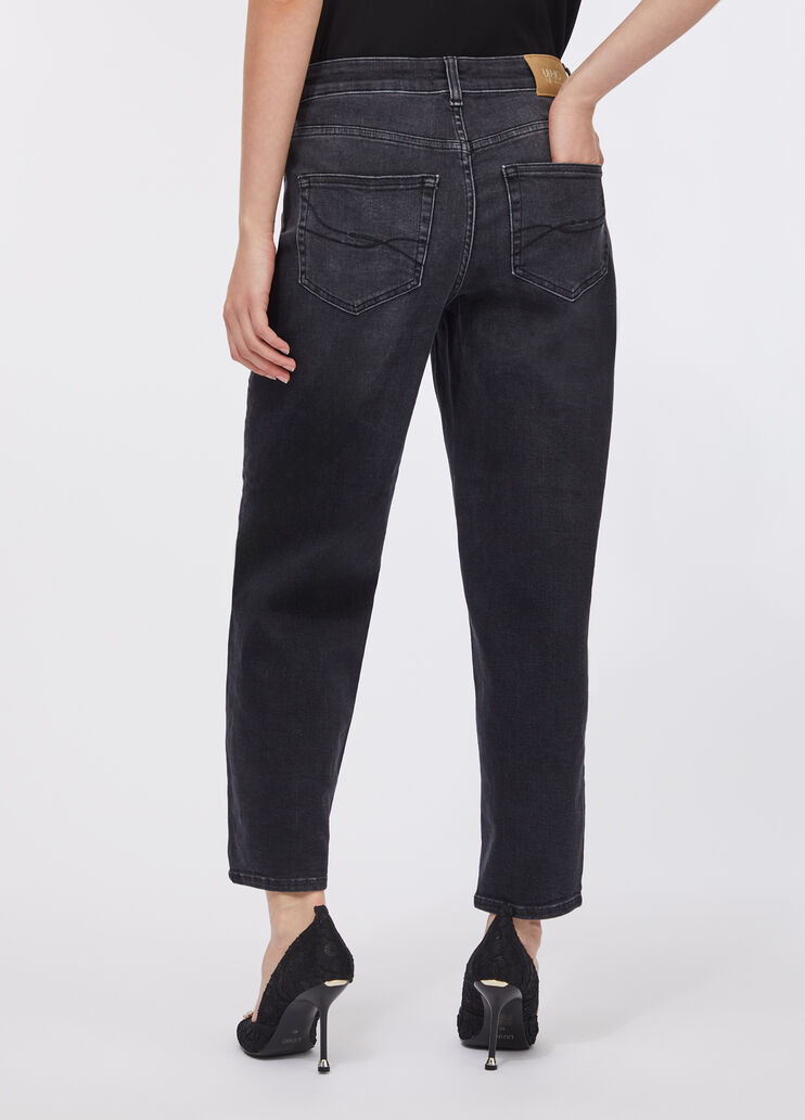 Karottenjeans Denim-Schwarz Liu Jo - large image number 1