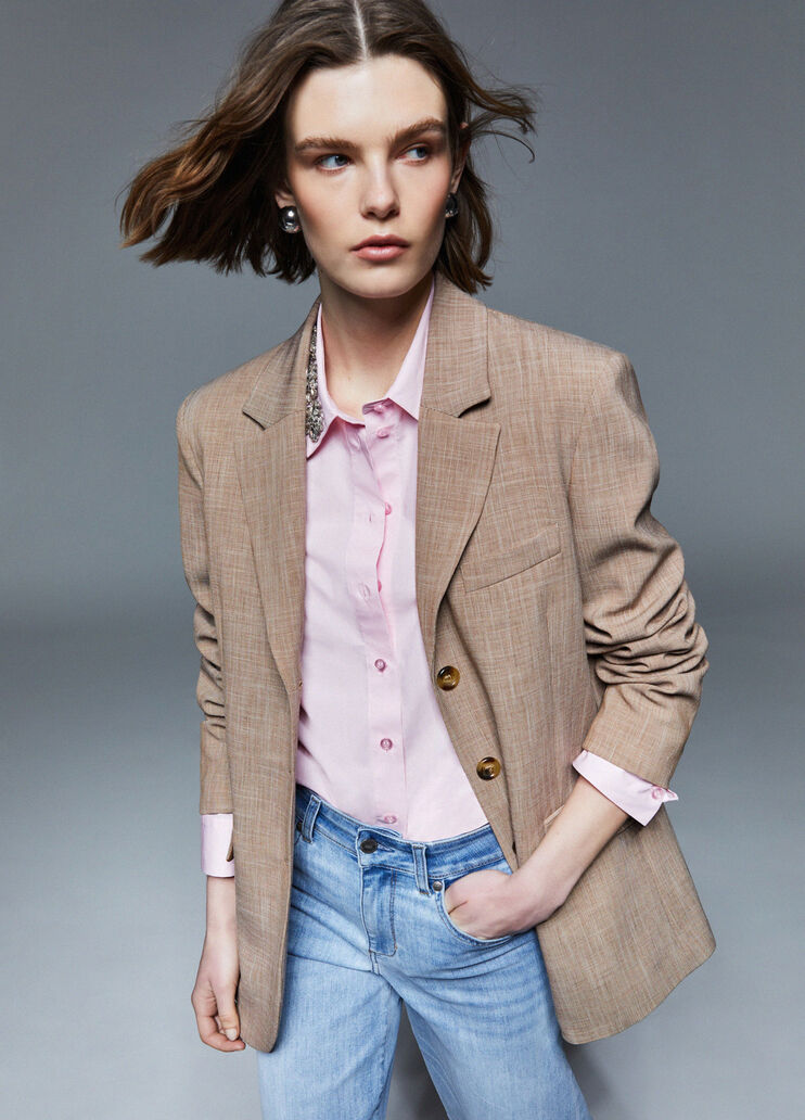 Blazer with scarf biscuit Liu Jo - medium