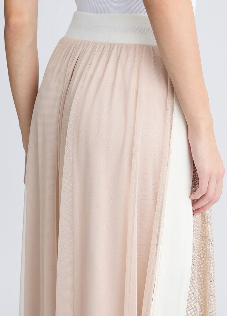 Sequin skirt beige Liu Jo - large image number 4 Sequin skirt beige Liu Jo - large image number 4