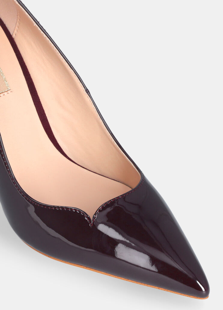 Лакированные туфли-лодочки темно-винный Liu Jo - large image number 6